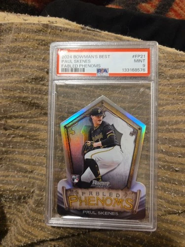 2024 Topps Bowman Best Paul Skenes #FP-21 Fabled Phenoms PSA 9