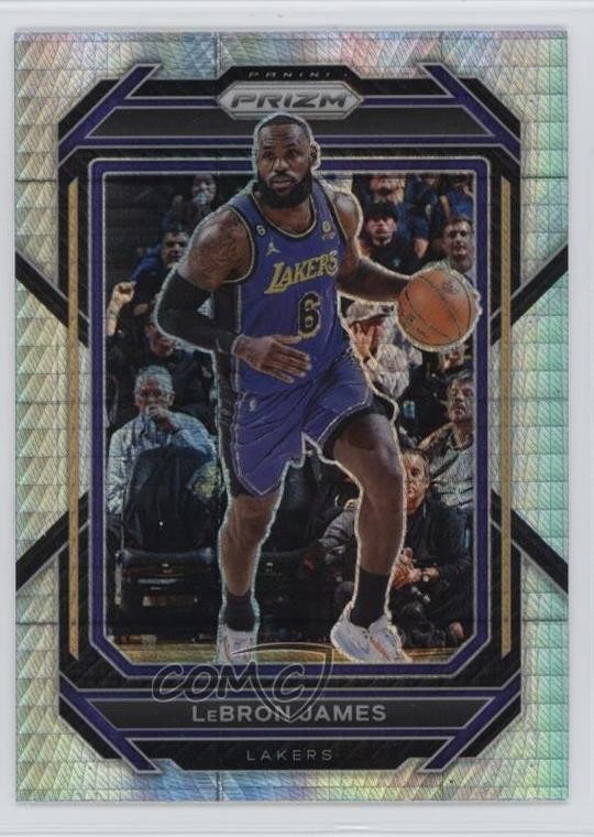 2022-23 Panini Prizm Hyper Prizm LeBron James #134 10up