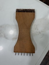 3 Vintage Webbing Stretcher Wooden Upholstery Tool