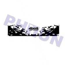 Black Distressed Tailgate Decal Wrap Graphics Vinyl Sticker For Truck Pickup Cab