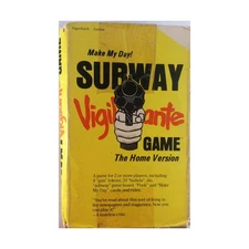 Paperback Games Boardgame Subway Vigilante Box VG/EX