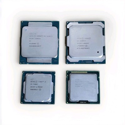 Intel CPU Lot Of 4 (2 Core & 2 Xeon) Intel Xeon E5-2690 V4