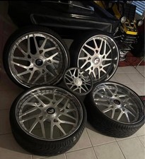 rims and tires. Set of 28 ich forgis with matching steering wheel.