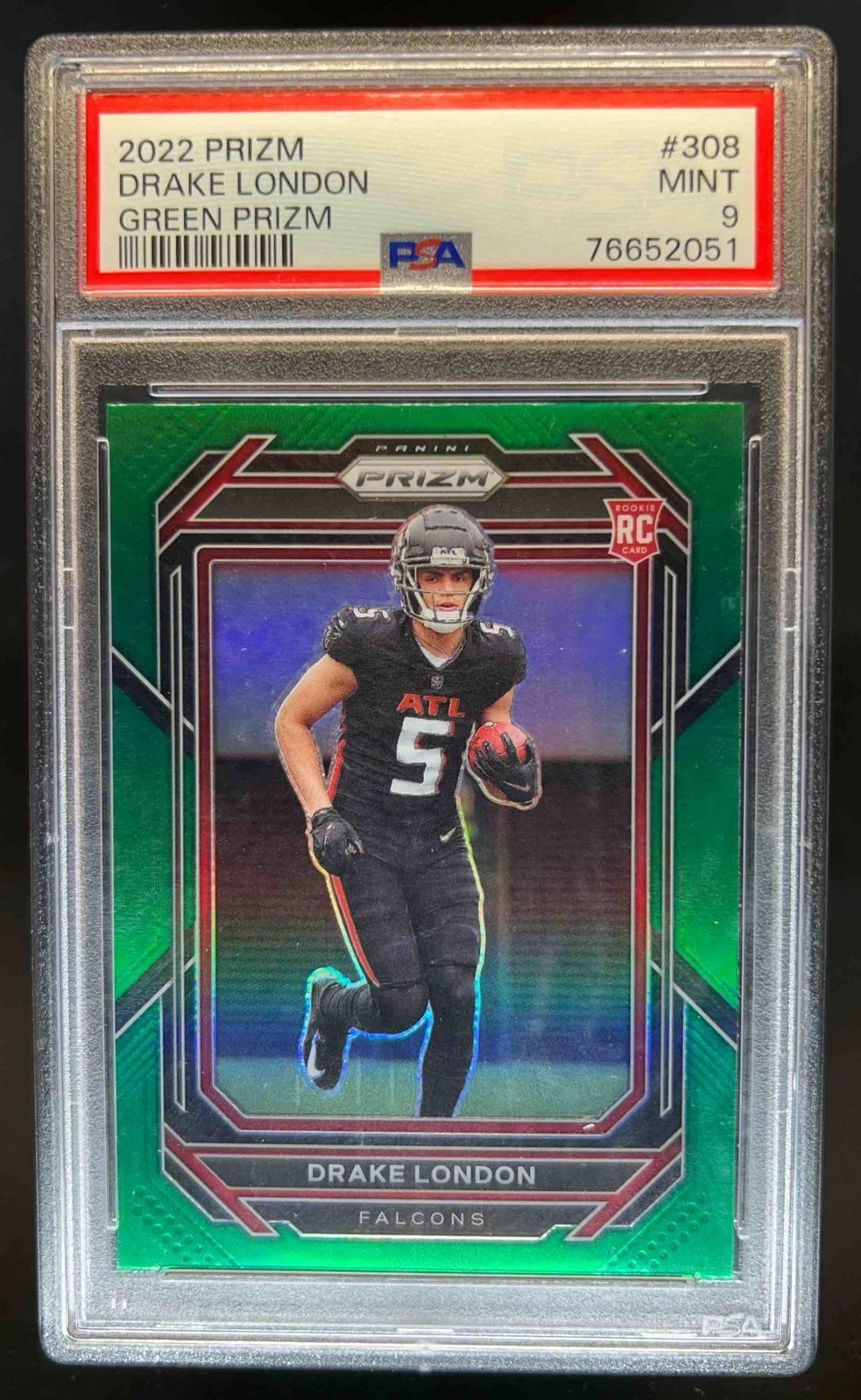 Drake London trading card