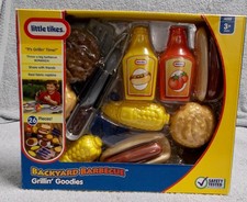 NEW LITTLE TIKES BACKYARD BARBEQUE GRILLIN' GOODIES