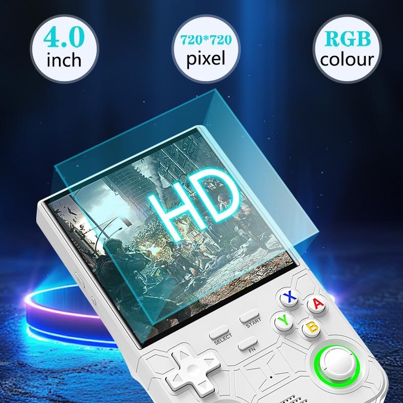 R36 Ultra 128GB Retro Handheld Game Console 4" Linux Portable Gaming System