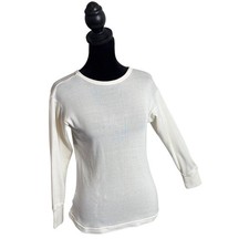 Vintage 70s Beconta Thermal Base Layer Top Size M Ski olefin Outdoor Winter