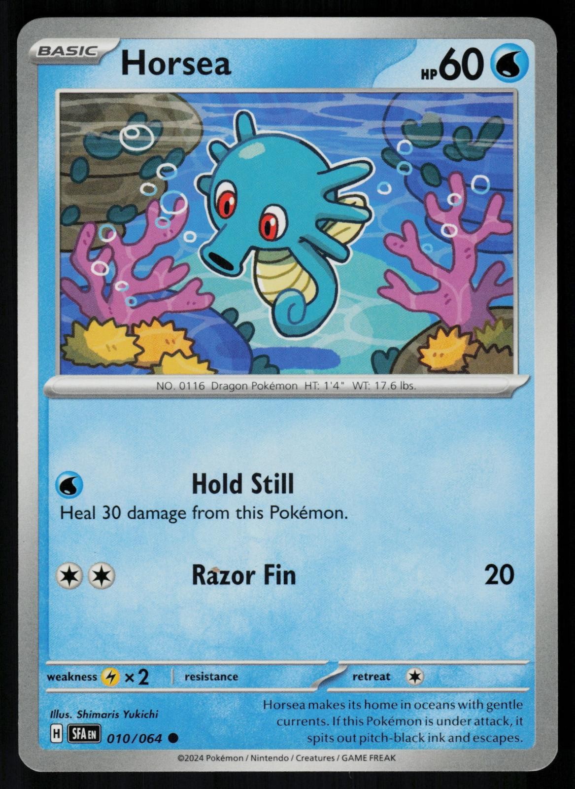 Horsea 010/064 Common - Pokemon Shrouded Fable