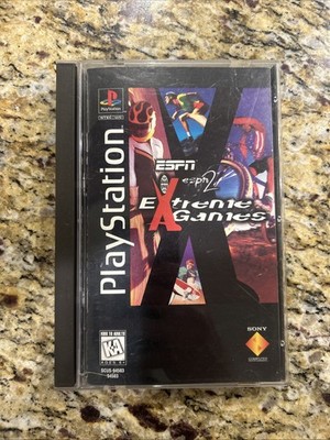 ESPN Extreme Games Long Box PlayStation 1 PS1 Tested CIB Complete With Manual