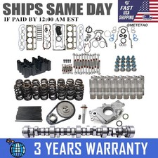 Stage 2 Cam Gaskets Lifters Pushrods Oil Pump Kit For Ls1 4.8 5.3 5.7 6.0 6.2 Ls