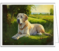 Broholmer - Danish Mastiff Fine Art Notecards - Set of Six