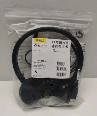 Jabra HSC016 4999-829-409 Evolve 20 SE UC Stereo Corded Headset New