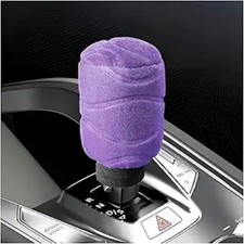 Gear Shift Knob Cover, Universal Automotive Gear Lever Handle Pr Color: Purple