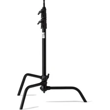 Kupo 20" Master Raiser C-Stand with Sliding Leg, 78" Maximum Extension, 22lbs Lo