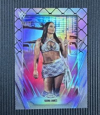 2026 Topps Chrome WWE #82 Kiana James Steel Cage Refractor /37