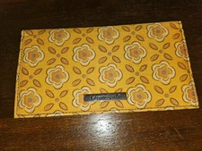 Longaberger Golden Fields CHECKBOOK Cover NEW