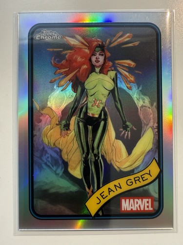 2025 Topps Chrome Marvel #94 Jean Grey Silver Refractor