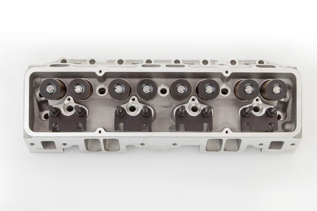HEAD ヘッド　MIGHTY DCT　150　FLOW　FLITE Flo-Tek 102-505FT, One Natural Aluminum Sbc 180Cc Alum Cyl