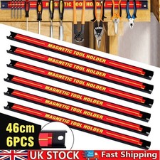 6x18" Heavy Duty Magnetic Tool Bar Storage Holder Rack Garage Wall Holder Strips