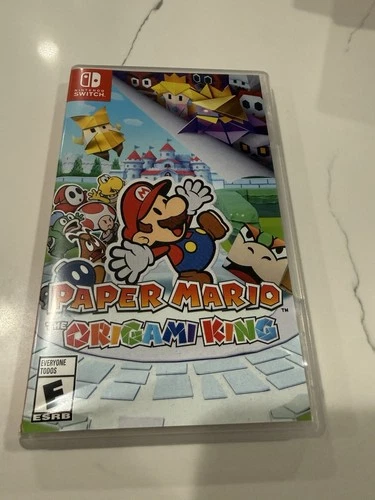 New ListingPaper Mario: The Origami King Nintendo Switch Game Cartridge and Box