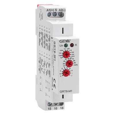 16A Multifunction Time Relay with 10 Function Choices AC/DC12V-240V Relay(GRT...