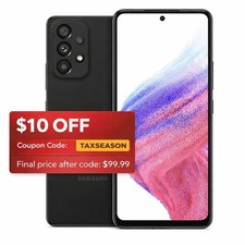 Samsung Galaxy A53 5G -128GB Fully Unlocked - VERY GOOD Condition