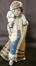 Lladro Mountain Shepherd 1987-99 Porcelain Figurine  2163M