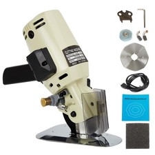 Fabric Cutter , Hand Held Cloth Cutting Machine with 4 Inch Rotary Blade, Mul...