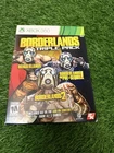 Borderlands Triple Pack Xbox 360 Complete 6-Disc Box Set, 3 Games MINT