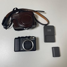 Canon PowerShot G9 Compact Digital Camera Black 12MP 6x Optical Zoom Tested