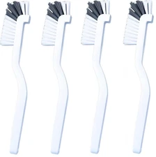 Durable Crevice Scrub Brushes: Nylon Bristles, Non-Slip Handle,