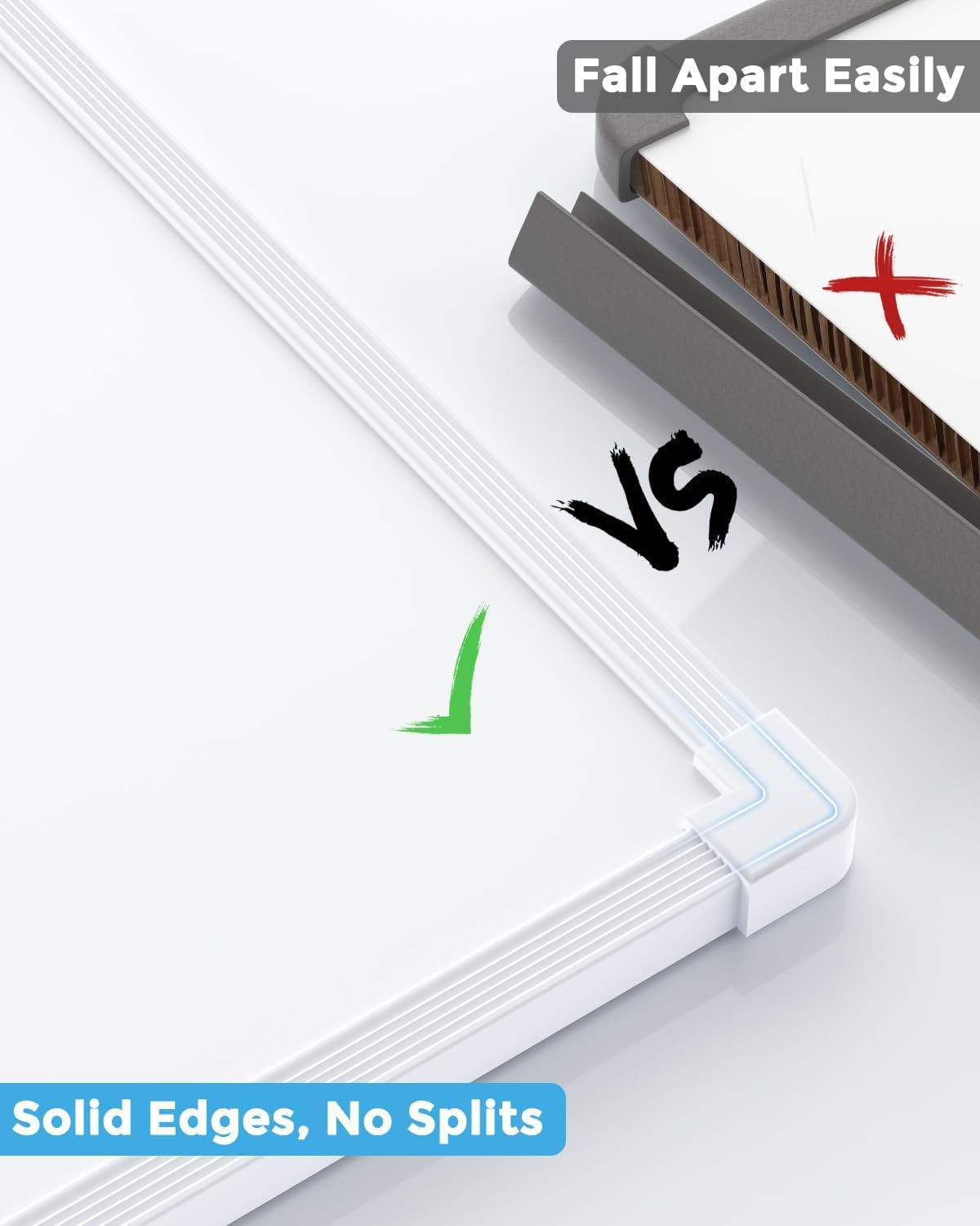 Maxgear Small Dry Erase Board, 14X11 Double Sided Hanging Whiteboard for Wall