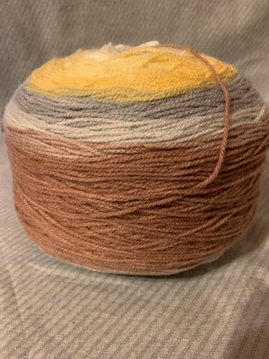 LionBrand Mandala Bonus Bundle Yarn Cake Light DK Acrylic Meowth Yeti 1181 yd