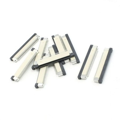 10 Pcs Single Row 0.5mm Pitch 40P Pin FPC FFC Connector for I/O Socket