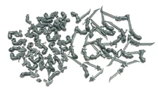 40k Emperors Children Tormentors Bolt Pistols and Swords Bits x48