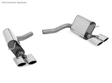  Duplex Racing-Anlage Mercedes E-Klasse W212 E500 5.5l ab 2009 2x106x71mm
