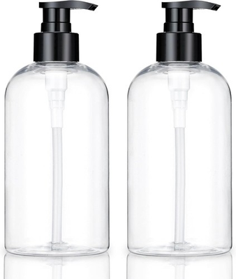 #ad Empty Plastic Pump Bottles Dispenser 2 Pack Clear Refillable Pump Bottle Shampoo $10.02