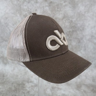 Arena Bum Hat Ball Cap Brown Mesh Mens Snapback Adjustable