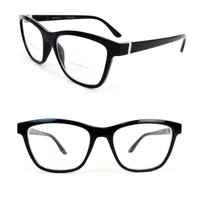Bifocal Readers with Spring Temple Matte Finish Colorful Reading Glasses