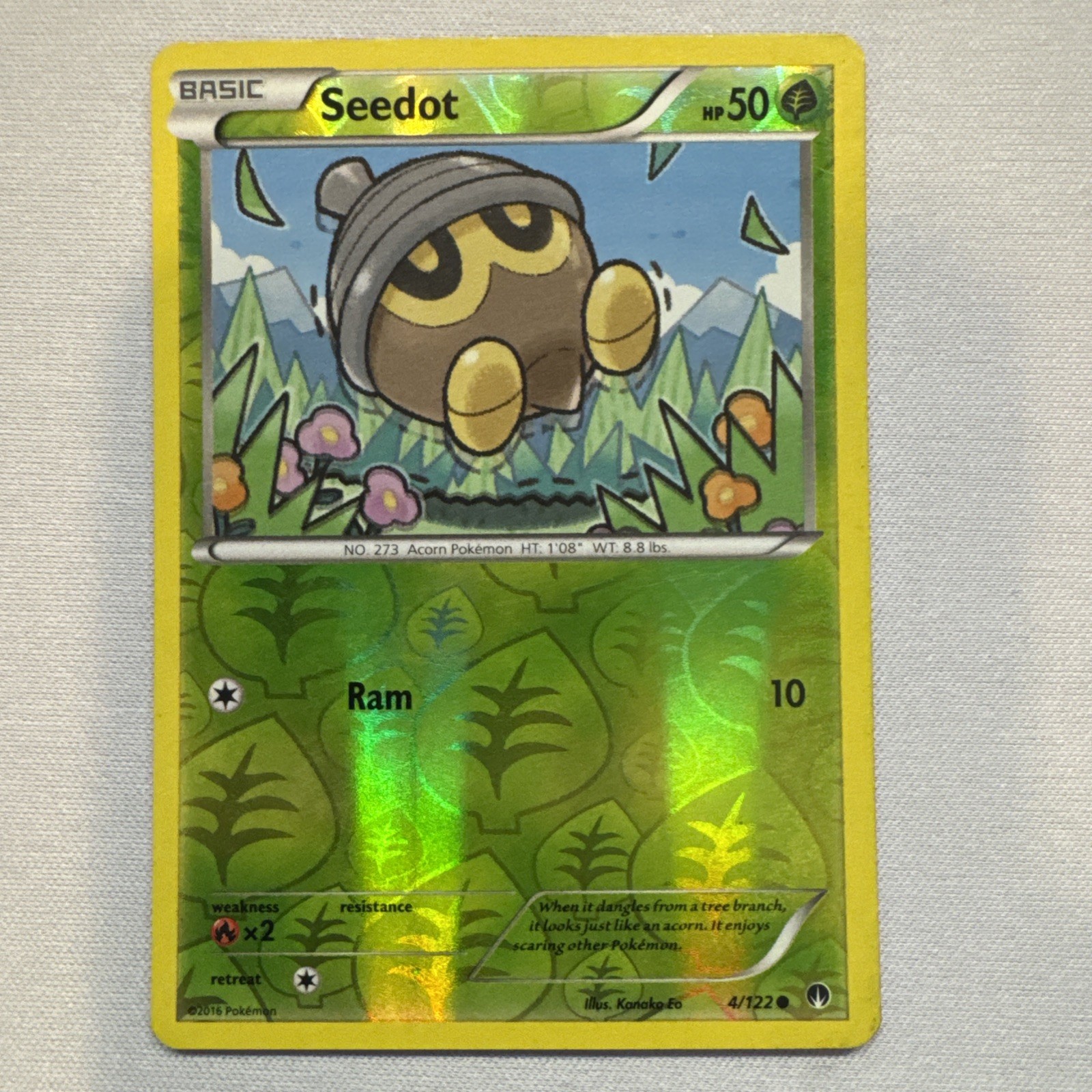 Seedot 4/122 Breakpoint Reverse Holo