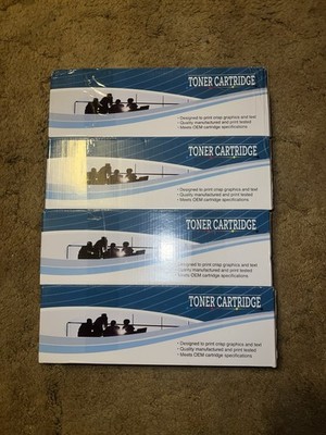 Toner Cartridge Set 4 Pack