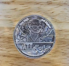 Wall St. Bets To The Moon 1oz .999 Fine Silver Round