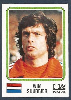 PANINI WORLD CUP STORY #086-MUNICH 74-NEDERLAND-HOLLAND-WIM VAN HANEGEM