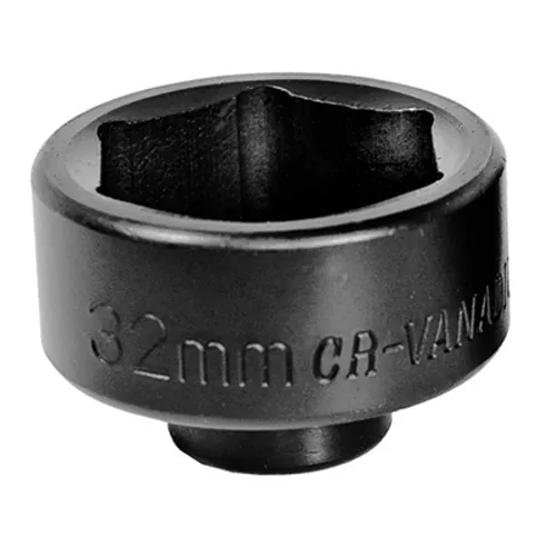 K Tool 73618 Oil Filter Cap Socket, 32mm, 6 Point, 3/8" Drive