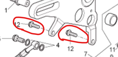 Aprilia RSV Mille Titanium drilled brake caliper bolts Tuono Ti full kit race - Picture 3 of 4