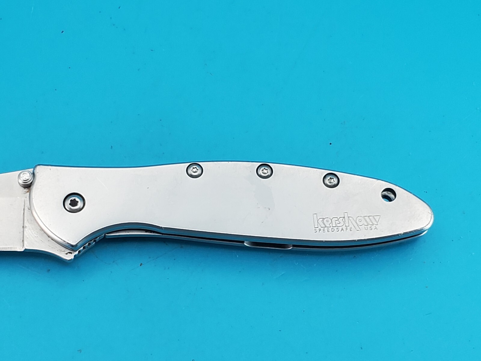 Kershaw USA 1660 Leek Knife ASSISTED OPENING Ken Onion! NO RESERVE