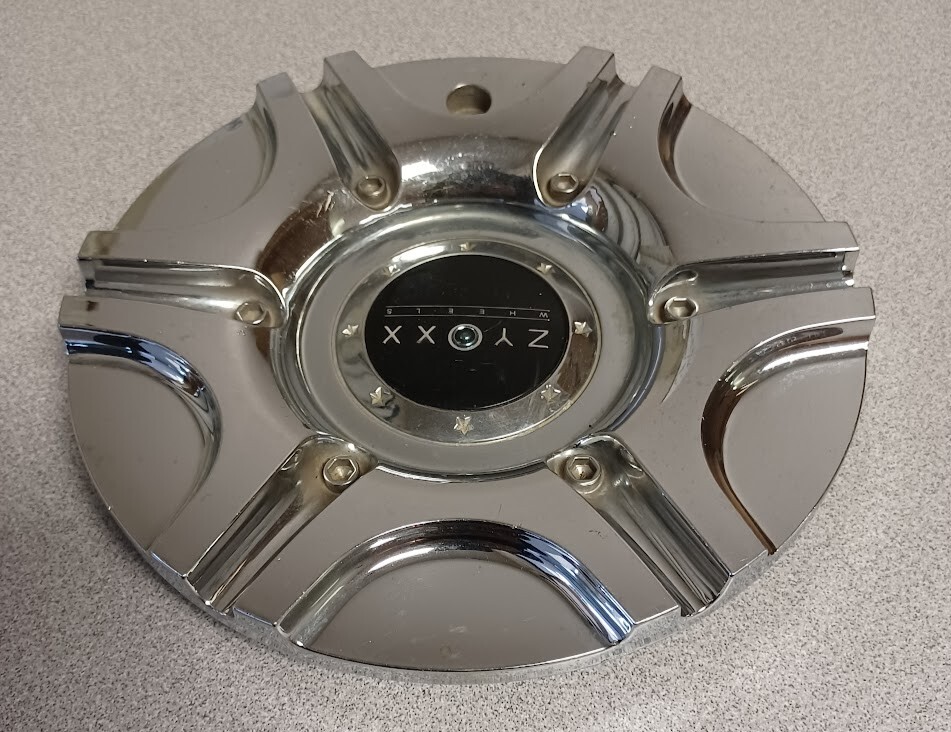 Zyoxx Custom Wheel Center Cap CHROME PN ZX-9 USED | eBay
