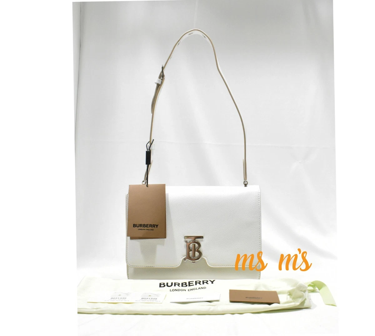 Burberry Shoulder Bag in White