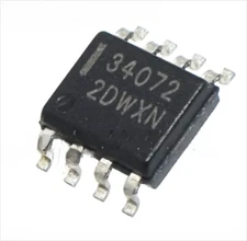 5pcs SMD MC34072DR2G MC34072 34072 IC ON SOP-8