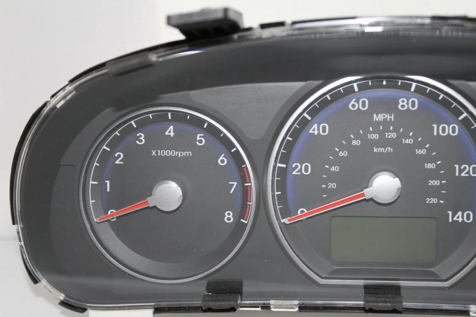 Painel de instrumentos velocímetro 2011 2012 Hyundai Santa Fe 25.260 milhas - Imagem 3 de 4